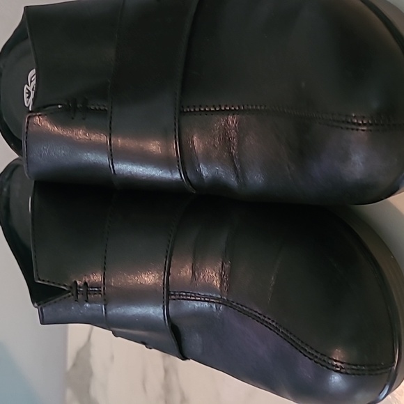 Dansko Francine Black Leather Studded Mules Heels Clogs Wmns EU 40 US 10-10.5 - Picture 9 of 15